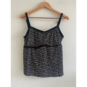 Maxine‎ vintage Tankini Top Halter Swimsuit Y2K Rockabilly Mod Retro size Medium